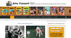 Desktop Screenshot of amyvansant.com